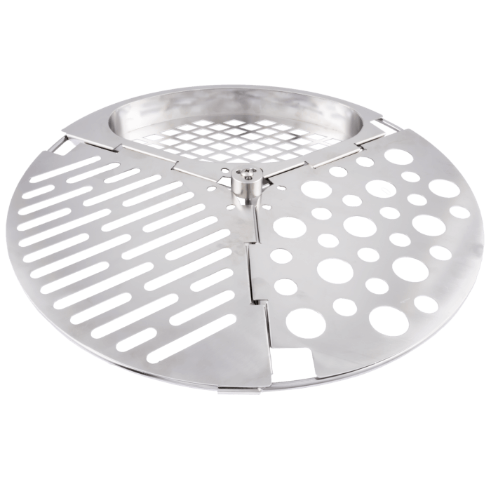 Drum Smoker Triple Grate