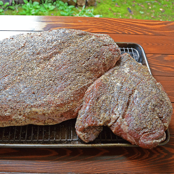 How to separate a brisket point and flat