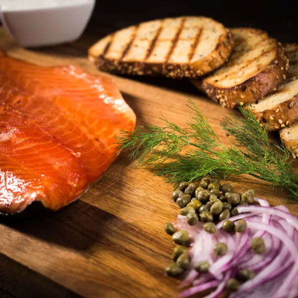 Rum Smoked Salmon