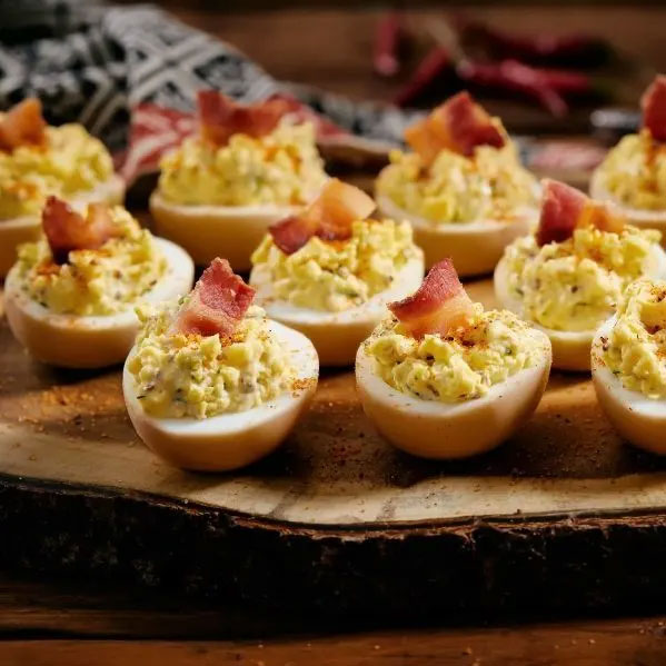 Smoked Devilled Eggs