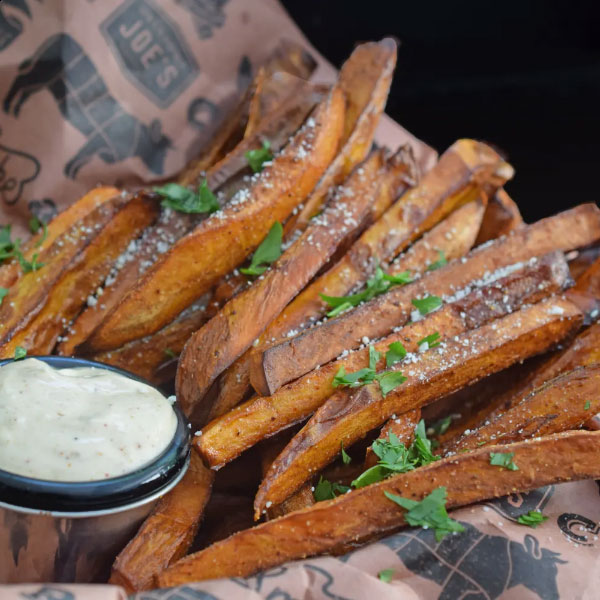 Smoked Sweet Potato Fries