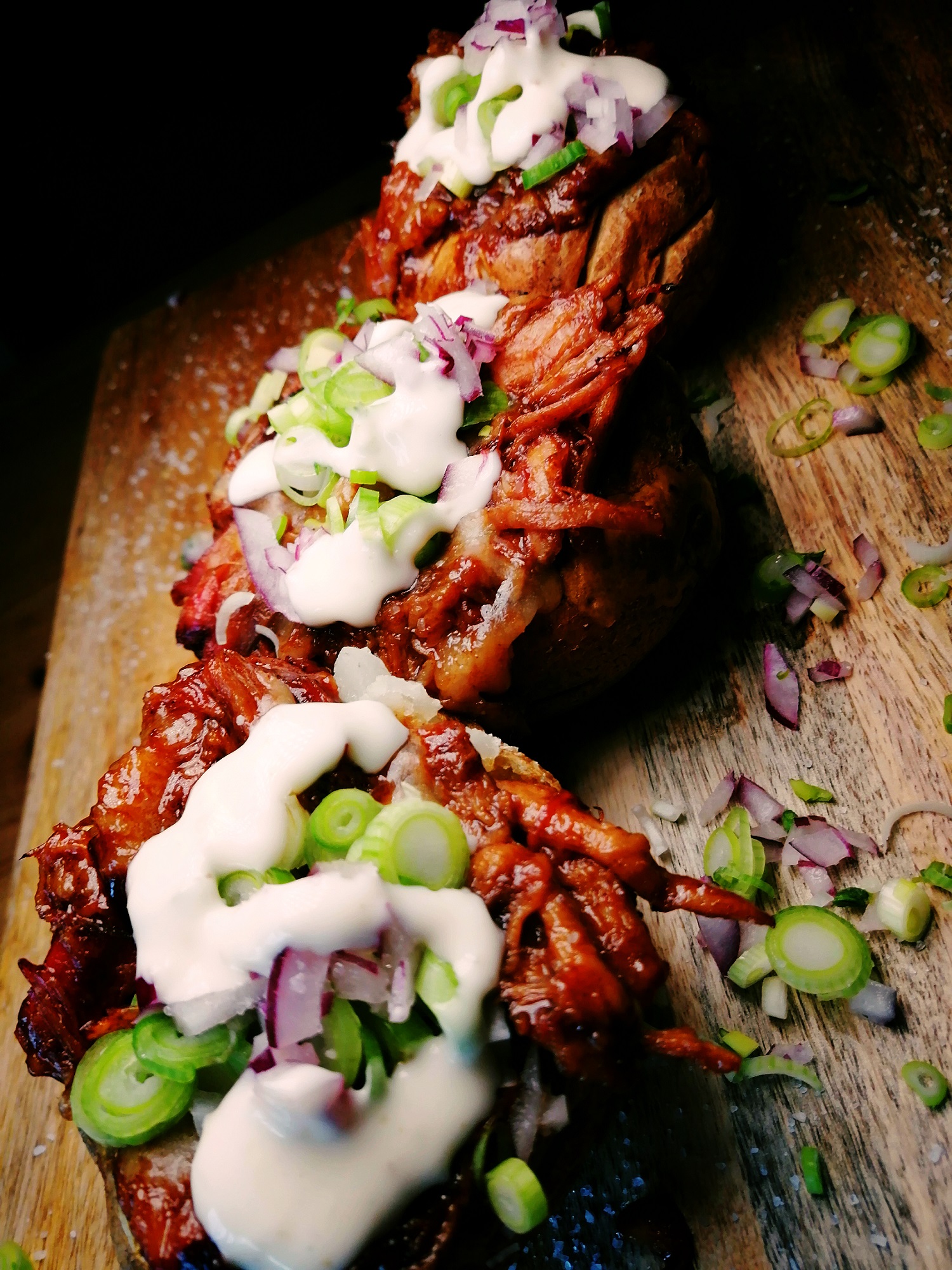 BBQ Honey Pork Baked Potatoes Recipe | Oklahoma Joe’s NZ