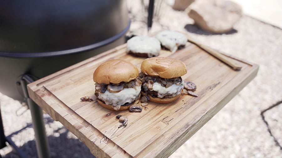 Mushroom Swiss Burger Recipe | Oklahoma Joe’s NZ